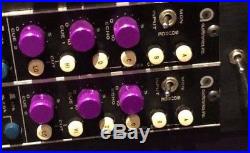 Custom stereo Vintage Racked Mic preamp Auditronics EQ Recording Studio Console