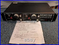 DEMETER VTMP-2A Mice Tube Preamp (Pro Serviced + Modded)