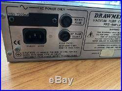 DRAWMER 1960 2-Channel Tube Microphone / Instrument Preamplifier Compressor