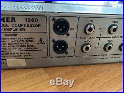 DRAWMER 1960 2-Channel Tube Microphone / Instrument Preamplifier Compressor