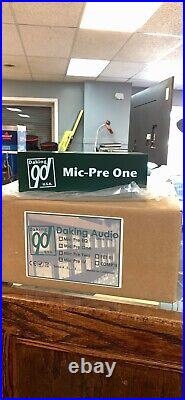 DaKing Audio Mic Pre One Single Channel Class A Microphone PreAmp