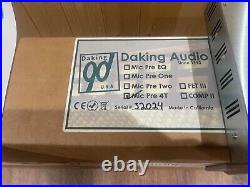 Daking Mic Pre 4T 4 Channel Preamp with Jensen Transformers