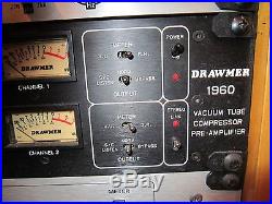 Drawmer 1960 Vacuum Tube Microphone / Instrument Preamplifier/Compressor