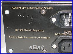 E. A. R. Esoteric Audio Research Yoshino Paravicini 824 Tube mic preamp mic pre