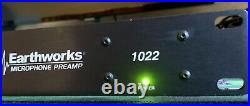 Earthworks 1022 (2-Ch) Zero Distortion Microphone Pre-Amp Used Works Perfect