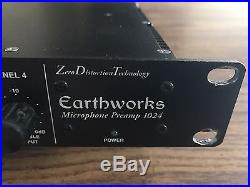 Earthworks 1024 Zero Distortion Preamp 4 Channels