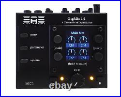 Elite Acoustics EAE GigMix 4-1 Four Channel Mini Digital Mixer