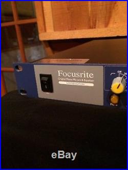 Focusrite ISA 110 Neve Designed! Clean! Limited Edition