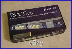 Focusrite ISA Two 2 Channel Microphone Preamp / Mic Pre
