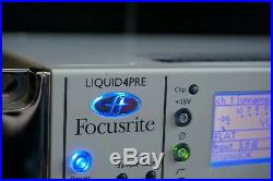 Focusrite Liquid 4PRE Professional Studio Modeling Microphone Preamplifier