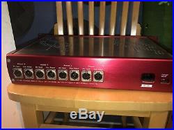 Focusrite Red 1 Quad Microphone Preamp Neve Design ISA Style Mic Pres