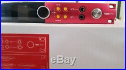 Focusrite Red 8Pre 64X64 Thunderbolt Audio Interface w 8 Red Evolution Mic Press
