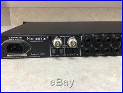 Focusrite Saffire Octopre MKii Dynamic 8 Preamps! MINT, USED FEW TIMES