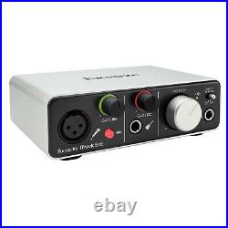 Focusrite iTrack Solo Lightning USB Home Audio Recording Interface Mic Preamp