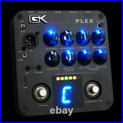 Gallien Krueger PLEX Bass Preamp Pedal DI with EQ Compressor USB Open Box Mint