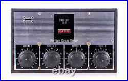 Gates GR-91 Tube 4 Channel Analog Mic Pre Preamp Mixer Vintage Rare GR91