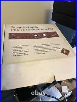 Golden Age Project Pre73 MKII Vintage Preamp Box And Rack Kit Included