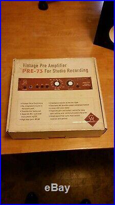 Golden Age Project Pre-73 Microphone Preamp w Carnhill Transformers Neve