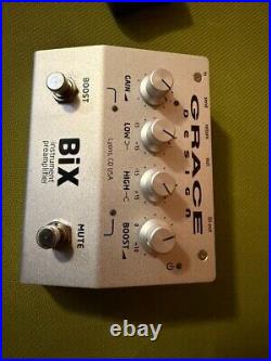 Grace Design BiX Studio-Quality Acoustic Instrument Preamplifier, EQ, DI, Boost