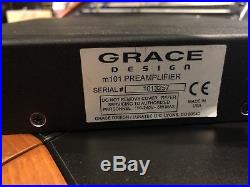 Grace Design M101 Single Channel Mic Pre amp Great for Ribbon Mics