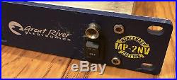 Great River MP-2NV two-channel microphone preamp (free shipping to the lower 48)