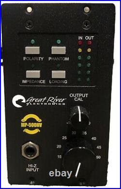 Great River MP-500NV 500 Series Mic Preamp (1 of 2 Separate Auctions)