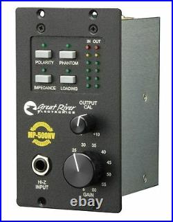 Great River MP-500NV Microphone Preamp 500 Series Mic Pre Atlas Pro Audio