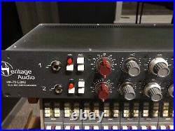 Heritage Audio HA-73EQx2 Elite Dual Channel rack mt Mic Pre/EQ 1073-style SALE