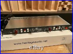 Heritage Audio HA-73X2 Elite Series Dual-Channel Mic Preamp (Neve 1073 Clone)