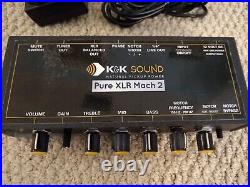 K&K Sound Pure XLR Pre-Amp MACH 2 BALANCED XLR + PARAMETRIC EQ Works