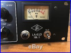 LA 610 Mk II Universal Audio, Preamp Excellent No Reserve