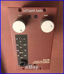 Lachapell 583s tube microphone preamp API 500 series Big Warm Sound