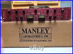 Langevin Manley Labs DVC Dual Vocal Combo MIC Preamplifier Eq Limiter DI Clean