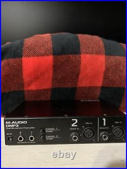 M-Audio DMP3 Dual Mic Preamp used Works Great