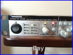Mackie Onyx 800r, 8Channel Preamp with 192k ADAT, ImpSelect, 2 DI's, like Octopre