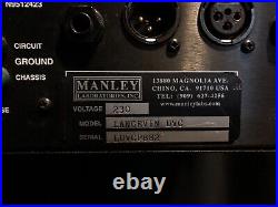 Manley Langevin DVC Dual Vocal Combo Channel Strip 230 volts