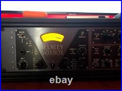 Manley VOXBOX Tube Channel Strip with Class A Microphone Preamp, EQ, Dynamics