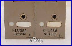 Matched Pair Siemens Klangfilm KL-U086 Modules orig condition Convertable to V72