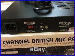Mint Warm Audio WA73-EQ Single Channel Neve 1073-Style Mic Preamp Mic Pre withEQ