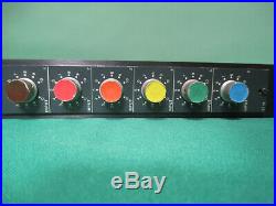 Neve 3719 6x mic pre with 1 DI 6x ives L-10468 xfrms 7 x 440 series op amps w-PS