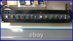 Neve Mic Pre EQ's 33122 all discrete (pair) racked includes power supply with48v p