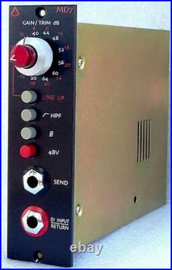 New Avedis Audio MD-7 500-Series Mic/Line Preamp Module MD7 Microphone Preamp
