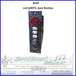 New BAE 1073MPL 500 Series Class A Microphone PreAmp & DI Hand Wired in USA