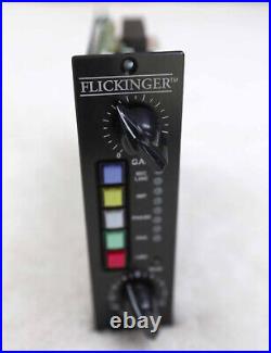 New FLICKINGER FLICK 500 Mic Preamp w72 dB, 2x Gain Stages, 3x Xform 500-Series