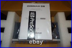 New PreSonus DigiMAX D8 8-channel Microphone Preamp 24-Bit ADAT Digital Output
