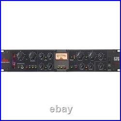 Open box, DBX676 Tube Microphone Preamp Channel Strip