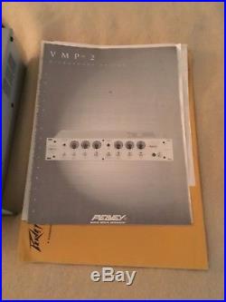 PEAVEY VMP-2 Two Channel Microphone Preamp Mic Pre VMP2 Free Shipping