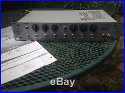 PEAVEY VMP-2 mic pre amplifier, all tube, NO transistor, vmp2 (FREE SHIPPING)