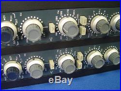 Pair NEVE 1081 Mic-Pre EQ withRack