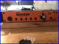 Pair Warm Audio WA12 microphone preamps